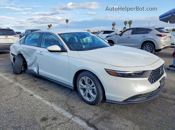 1HGCY1F25PA030444 2023 HONDA ACCORD White Առջևի աջ