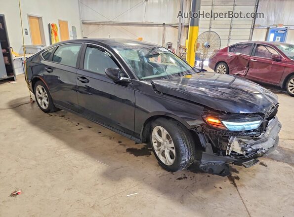 1HGCY1F25RA074625 2024 HONDA ACCORD Черный Передняя правая четверть