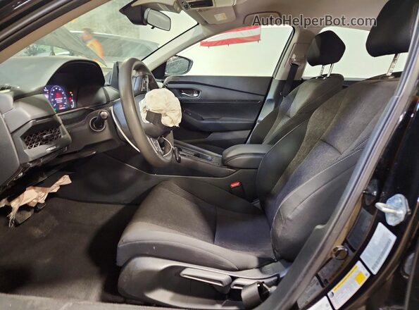 1HGCY1F25RA074625 2024 HONDA ACCORD Черный Вид салона спереди