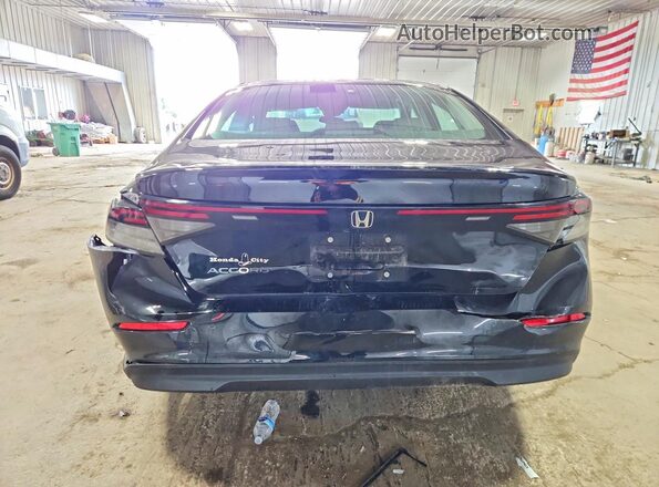 1HGCY1F25RA077752 2024 HONDA ACCORD Black Հետևի տեսք