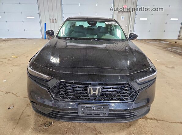1HGCY1F25RA077752 2024 HONDA ACCORD Black Դիմացի տեսք