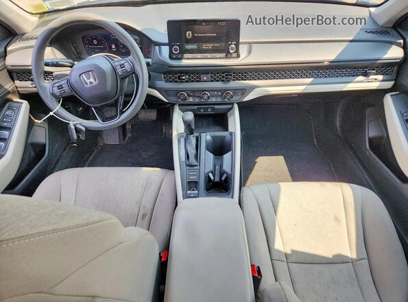 1HGCY1F25RA083308 2024 HONDA ACCORD Charcoal Вид панелі приладів