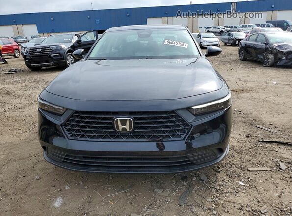 1HGCY1F25SA002278 2025 HONDA ACCORD Black Widok z przodu