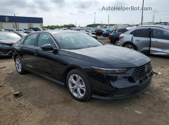 1HGCY1F25SA002278 2025 HONDA ACCORD Black Przód prawy