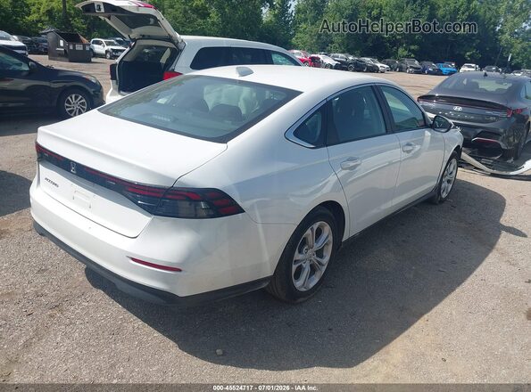 1HGCY1F25SA009053 2025 HONDA ACCORD White უკანა მარჯვენა