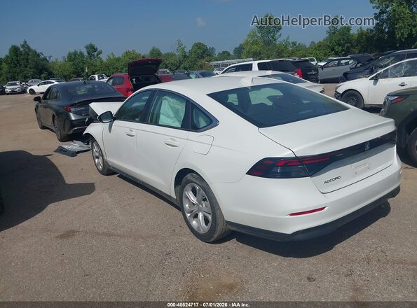 1HGCY1F25SA009053 2025 HONDA ACCORD White უკანა მარცხენა