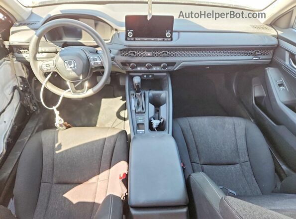 1HGCY1F25SA079720 2025 HONDA ACCORD Черный Вид панели приборов