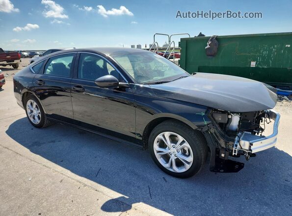 1HGCY1F25SA079720 2025 HONDA ACCORD Черный Передняя правая четверть