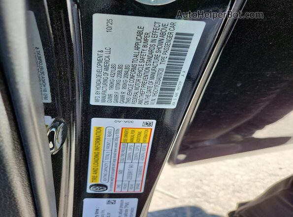 1HGCY1F25SA079720 2025 HONDA ACCORD Черный Вид наклейки с VIN-кодом