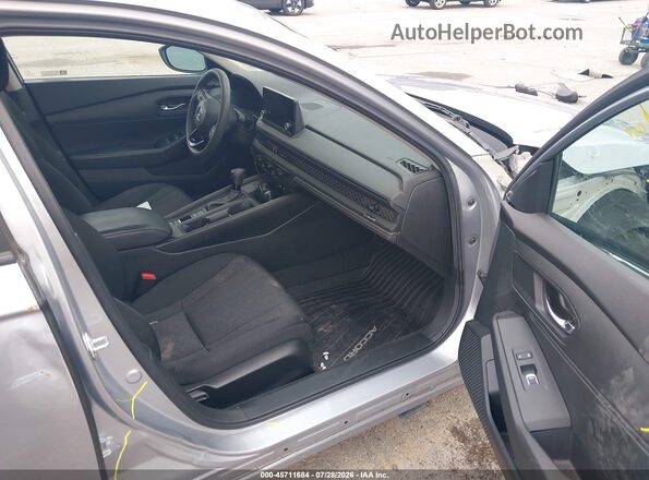 1HGCY1F26PA000899 2023 HONDA ACCORD Silver წინა სალონის ხედი