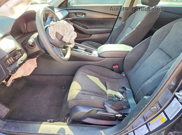 1HGCY1F26PA010106 2023 HONDA ACCORD Gray წინა სალონის ხედი