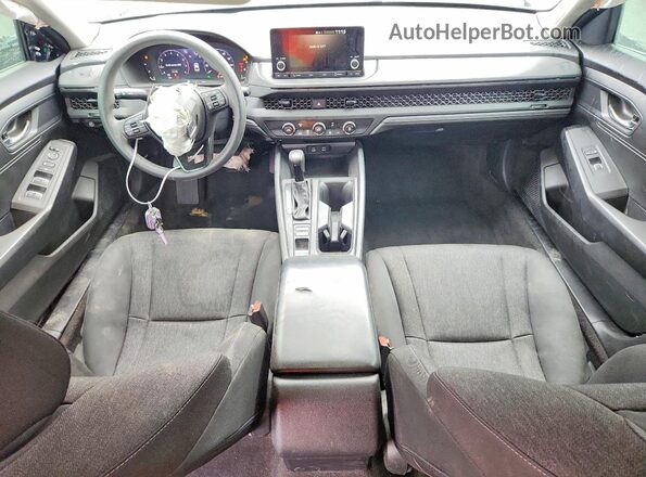 1HGCY1F26PA049794 2023 HONDA ACCORD Charcoal Widok deski rozdzielczej