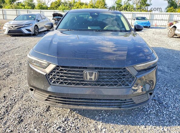 1HGCY1F26RA044517 2024 HONDA ACCORD Black Դիմացի տեսք