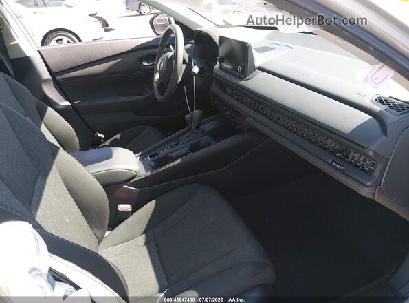 1HGCY1F26SA080536 2025 HONDA ACCORD Silver Front interior view