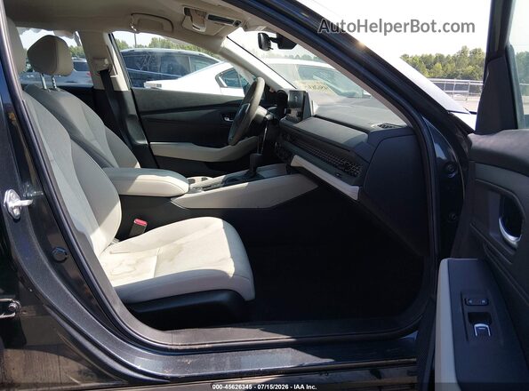 1HGCY1F27PA013077 2023 HONDA ACCORD Gray წინა სალონის ხედი