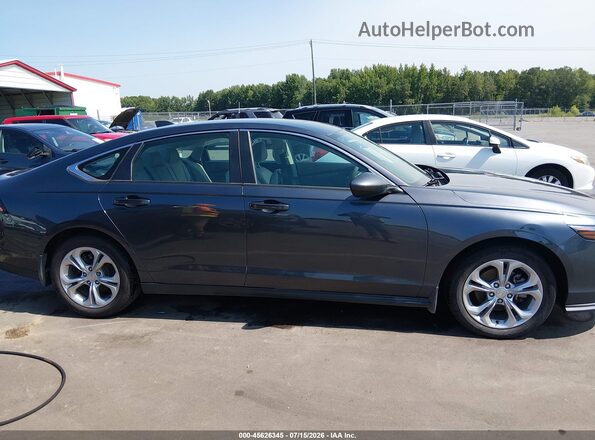 1HGCY1F27PA013077 2023 HONDA ACCORD Gray უკანა სალონის ხედი