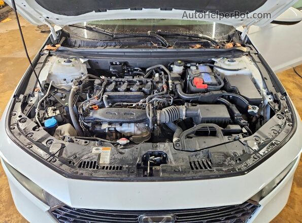 1HGCY1F27RA062556 2024 HONDA ACCORD White Widok wnętrza z tyłu