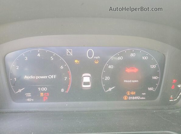 1HGCY1F27RA080054 2024 HONDA ACCORD Blue Սարքավորումների վահանակի տեսք
