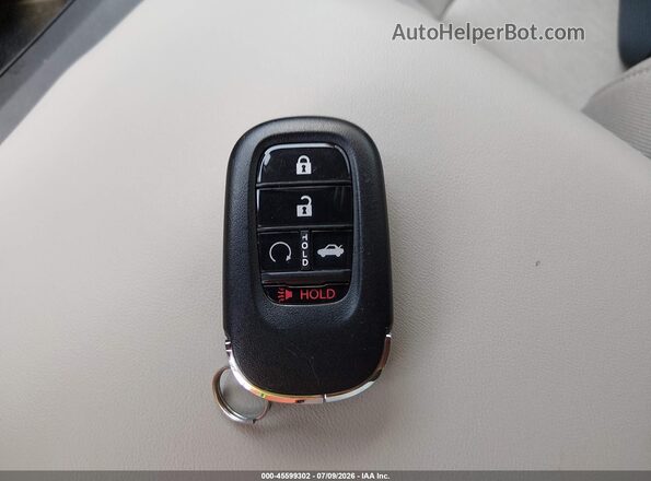 1HGCY1F27SA032785 2025 HONDA ACCORD Gray Dashboard view