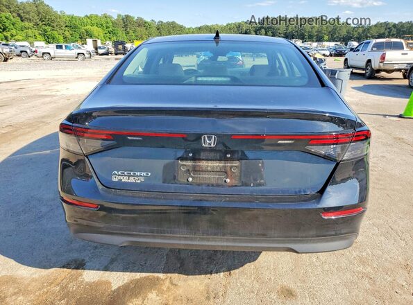 1HGCY1F27SA057928 2025 HONDA ACCORD Black Rear view