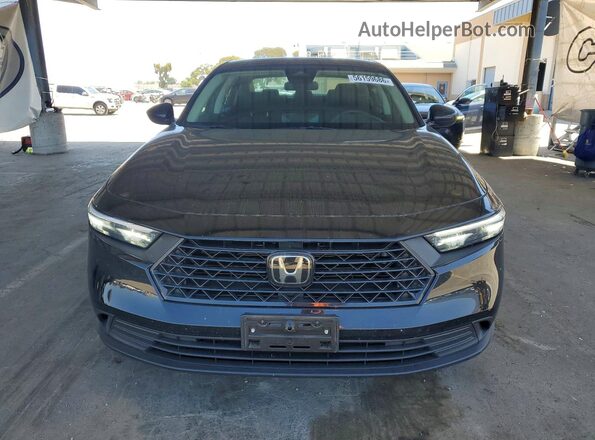 1HGCY1F27SA070369 2025 HONDA ACCORD Black Widok z przodu