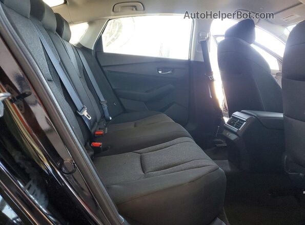 1HGCY1F27SA070369 2025 HONDA ACCORD Black Widok tylnych siedzeń