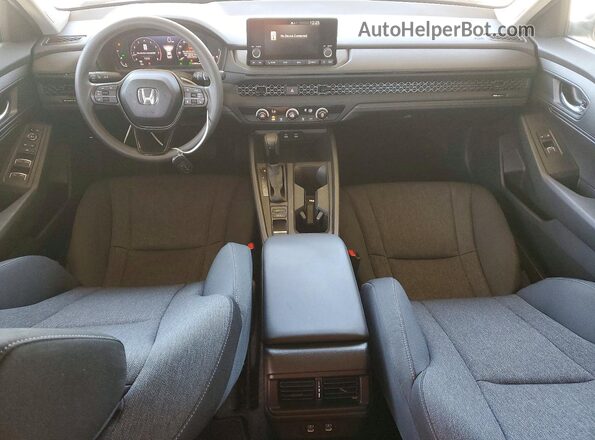 1HGCY1F27SA070369 2025 HONDA ACCORD Black Widok deski rozdzielczej