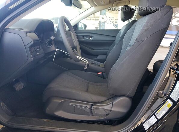 1HGCY1F27SA070369 2025 HONDA ACCORD Black Widok wnętrza z przodu