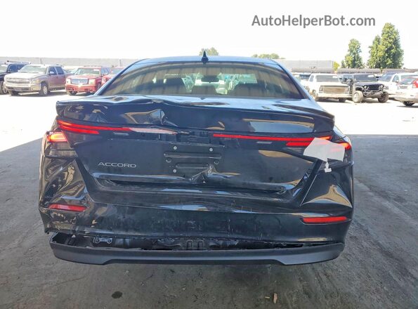 1HGCY1F27SA070369 2025 HONDA ACCORD Black Widok z tyłu