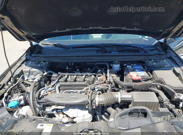 1HGCY1F27SA084837 2025 HONDA ACCORD Black Вид ззаду