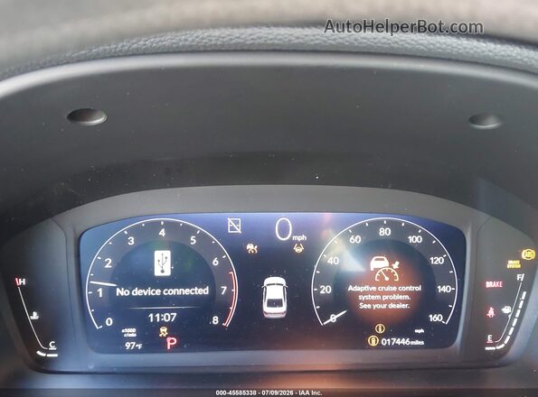 1HGCY1F27SA084837 2025 HONDA ACCORD Black Вид задніх сидінь