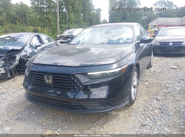 1HGCY1F27SA085874 2025 HONDA ACCORD Черный Передняя левая четверть
