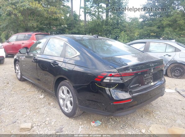 1HGCY1F27SA085874 2025 HONDA ACCORD Черный Задняя левая четверть