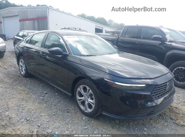 1HGCY1F27SA085874 2025 HONDA ACCORD Черный Вид задней части салона