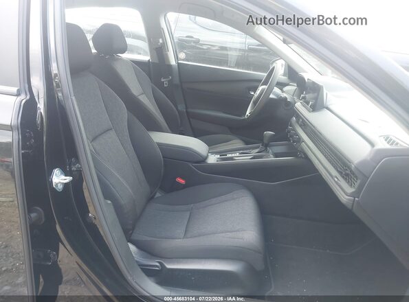1HGCY1F27SA085874 2025 HONDA ACCORD Черный Вид салона спереди