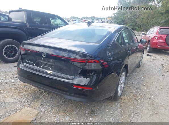 1HGCY1F27SA085874 2025 HONDA ACCORD Черный Задняя правая четверть