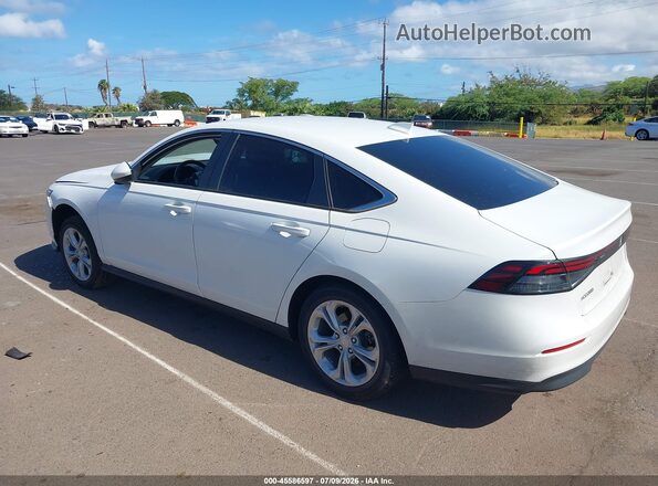 1HGCY1F28PA011435 2023 HONDA ACCORD White Rear left