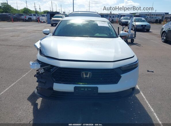 1HGCY1F28PA011435 2023 HONDA ACCORD White Front view