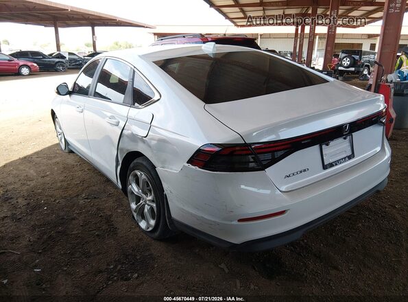 1HGCY1F28PA042538 2023 HONDA ACCORD White Вид спереду