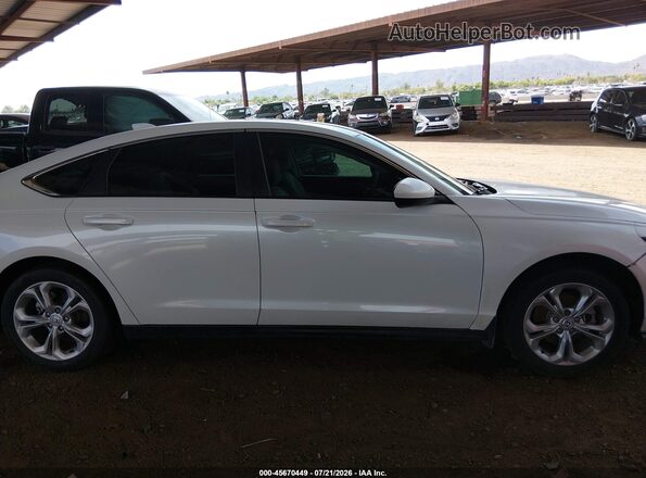 1HGCY1F28PA042538 2023 HONDA ACCORD White Вид задньої частини салону