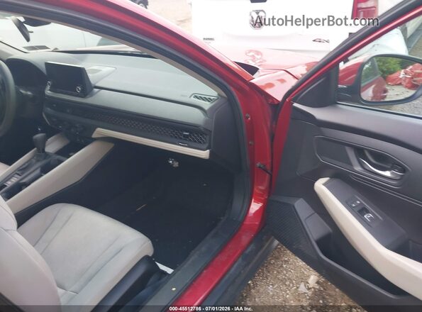 1HGCY1F28PA043463 2023 HONDA ACCORD Red Սալոնի դիմացի տեսք