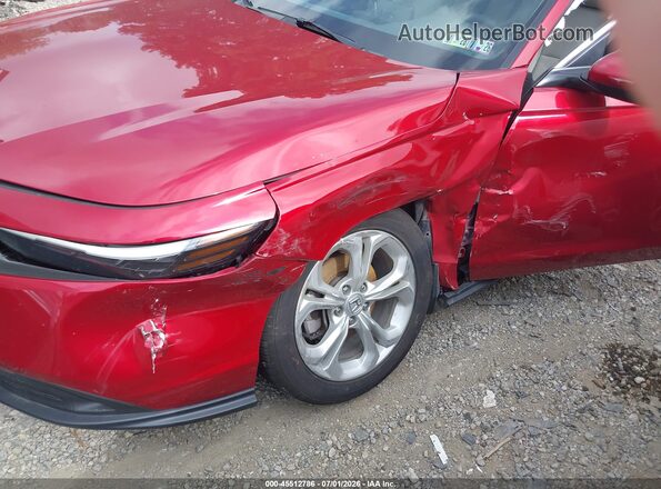 1HGCY1F28PA043463 2023 HONDA ACCORD Red Դիմացի տեսք