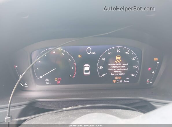 1HGCY1F28PA043463 2023 HONDA ACCORD Red Հետևի նստատեղերի տեսք