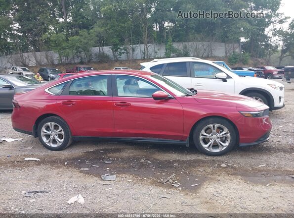 1HGCY1F28PA043463 2023 HONDA ACCORD Red Սալոնի հետևի տեսք