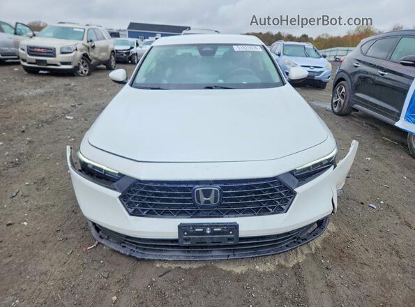 1HGCY1F29PA055475 2023 HONDA ACCORD White Front view