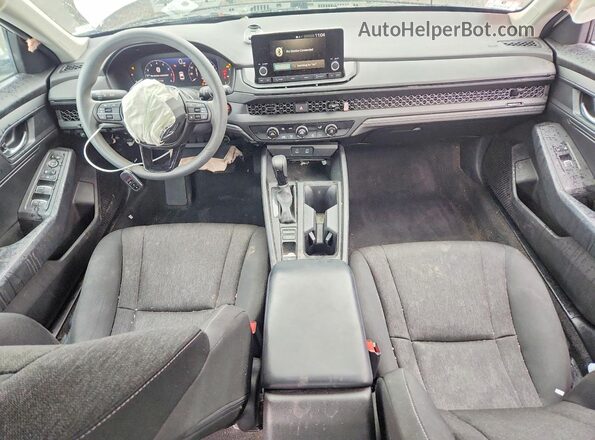 1HGCY1F29PA055475 2023 HONDA ACCORD White Dashboard view