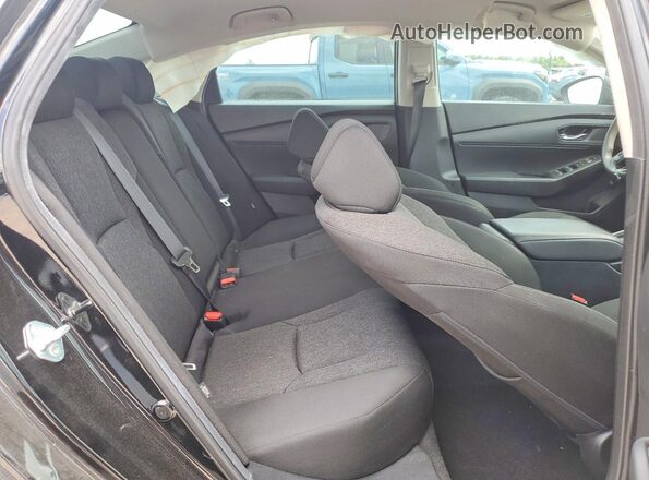 1HGCY1F29PA057517 2023 HONDA ACCORD Black უკანა სავარძლების ხედი