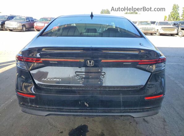 1HGCY1F29RA044513 2024 HONDA ACCORD Black Հետևի տեսք