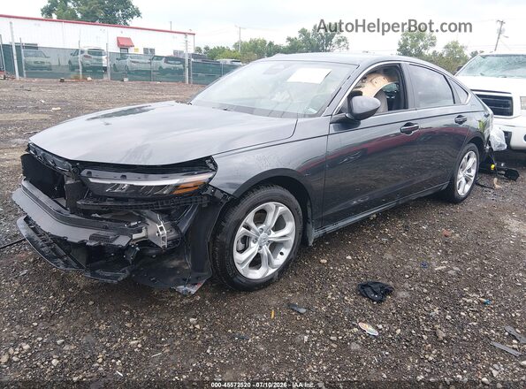 1HGCY1F29SA087965 2025 HONDA ACCORD Gray Առջևի ձախ երեք քառորդ տեսարան