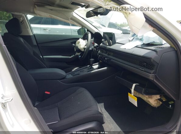 1HGCY1F29TA023779 2026 HONDA ACCORD Белый Вид салона спереди